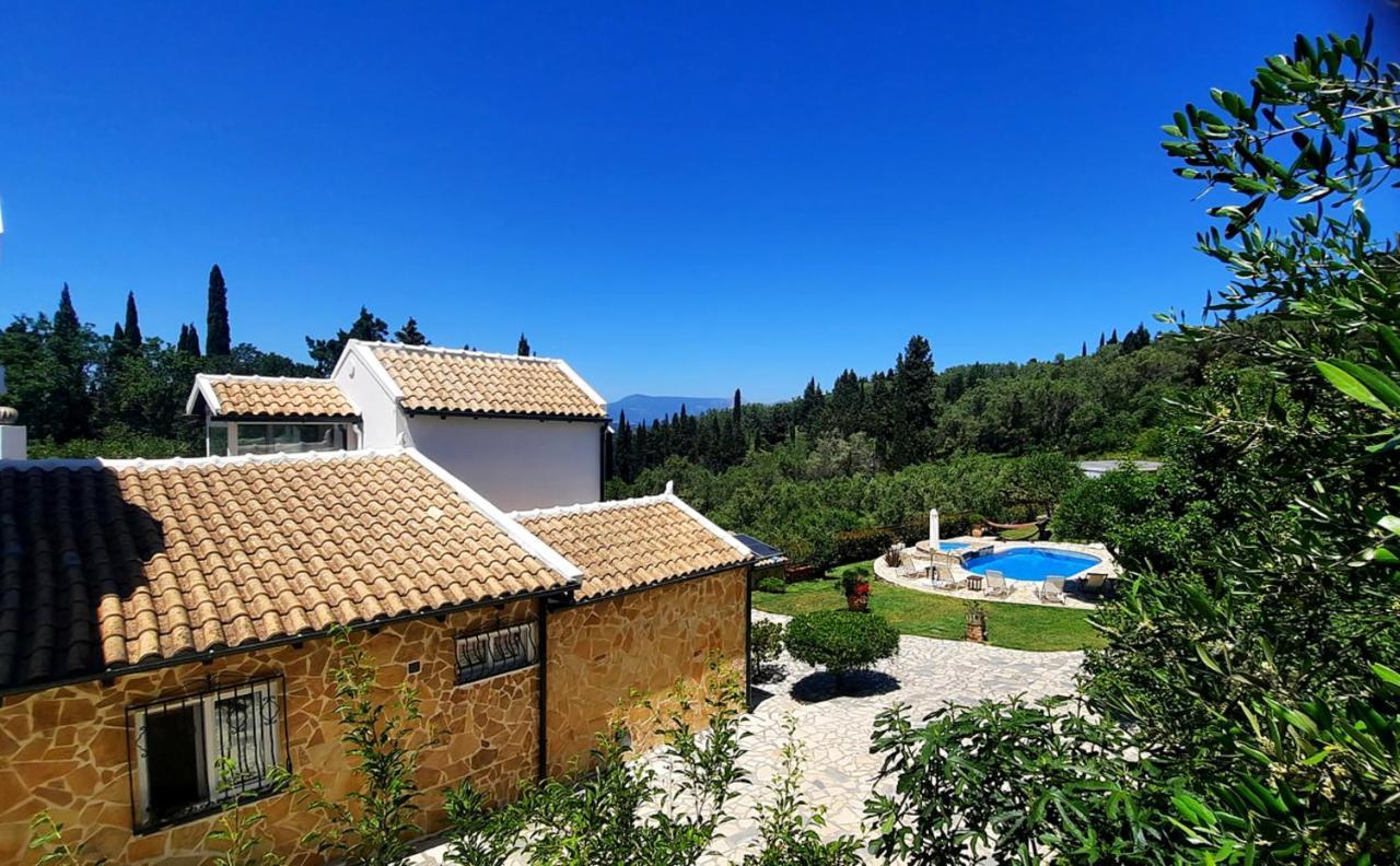 Villa Claire Corfu Achilleion Ngoại thất bức ảnh