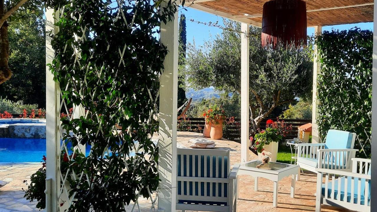 Villa Claire Corfu Achilleion Ngoại thất bức ảnh