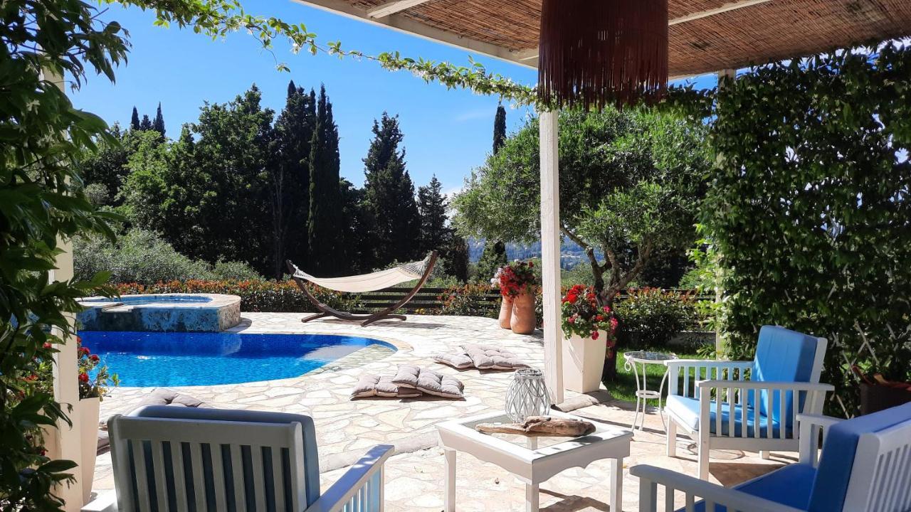 Villa Claire Corfu Achilleion Ngoại thất bức ảnh